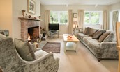 Milfield Hill Cottage - sitting room