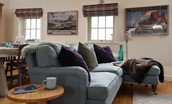 Skyfall - comfortable seating in the sitting room where guests can unwind