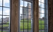 Neville Tower - view of castle from sitting room