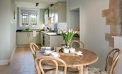 Neville Tower - kitchen & dining area