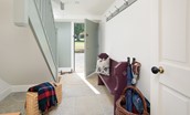 Pigeon Loft - entrance hall with hanging space