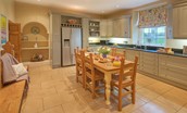 Rennington House - kitchen area & table