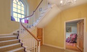 Rennington House - main staircase & study access