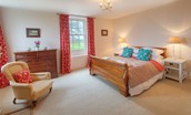 Rennington House - bedroom one/master bedroom