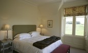 St Cuthbert's Farmhouse - bedroom five with en suite bathroom