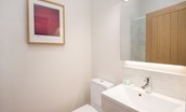 Stables - bedroom two en suite bathroom basin