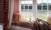 The Boathouse - bedroom two window seat
