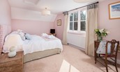 The Boathouse - bedroom five in annexe