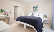 Romilly - ground floor bedroom with super king bed