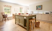 Housedon Haugh - the sunny and bright country kitchen
