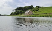 Whitesand Shiel - front & side aspect by River Tweed
