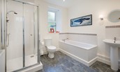 Stable Cottage - family bathroom