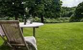 Swan's Nest - enjoy some time outdoors enjoying the river views from the open lawned garden