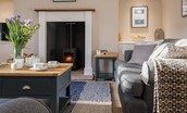 Rose Cottage - sitting room fireside