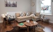 Barclay House - the contemporary, stylish sitting room