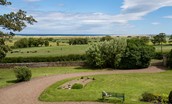 East House - views of the sea and Cheswick beach from the house