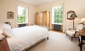 Lorbottle Hall - bedroom 3 with king size bed