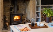 Miller's Cottage - fireplace
