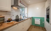 Calder Cottage - kitchen with integrated appliances