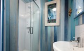 Berrington Beach Hut - shower room