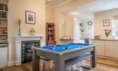 Number 109 - dining table which converts to a full size pool table for fun family games (1)