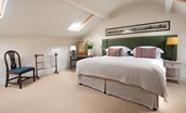 Birks Stable Cottage - bedroom two zip and link beds which can be configured as a super king or twins