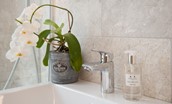 The Willow - family bathroom with complimentary toiletries