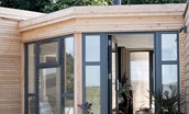 The Railway Carriage - front entrance into this home for one or two