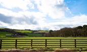 Number Nine, Lanchester - direct access to the Lanchester Way and the countryside beyond from the garden
