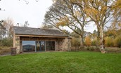 Cragg Estate - The Bothy tucked away on the estate which can be hired by guests for lunches and dinners