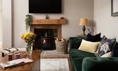 Granary View, Brockmill Farm - relax after a busy day exploring in front of the cosy log burner