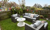 Nook End - enjoy time in the garden and relax on the outdoor dining furniture
