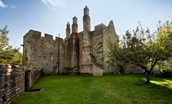 Aydon Castle is a 13th century English manor house