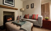 Crailing Cottage - the cosy wood burning stove