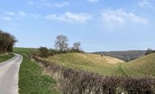 Yorkshire Wolds Way at Huggate
