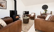 The Hemmel - enjoy a good film and a glass of wine by the wood burning stove