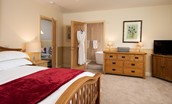 Dryburgh Steading Four - bedroom two with en-suite bathroom
