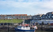 Farne View - extremely well positioned with its immediate views of the harbour in Seahouses