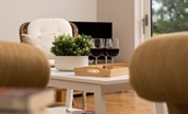 Coldwells Farmhouse - relax and enjoy a glass of wine in the sitting room