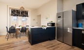 Cambridge House - the spacious kitchen and dining area