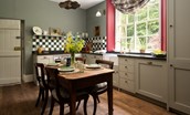 Stable Cottage, Glanton Pyke - dining table for up to 4 guests
