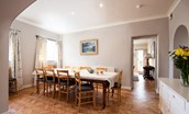 Grey Barns - spacious dining area for larger groups