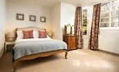 Cairnbank House - the lower ground floor annexe apartment with double bed
