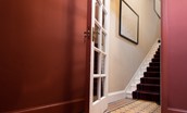 The Linen House - entranceway to The Linen House leading to the impressive first floor hallway