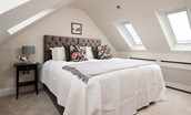Mill Cottage, Brockmill Farm - bedroom two with zip and link bed which can be configured as a super king size bed or 3' twins