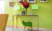 Fell End - quirky décor adds to the fun, bright styling of the property