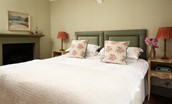 Stable Cottage, Glanton Pyke - bedroom two can be set up as a super king size double or twin beds