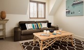Greystead - Landing with comfortable, social seating area