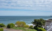 4 The Bay, Coldingham - sea views from the top-floor penthouse terrace