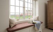 Hillside Cottage - enjoy fabulous views of Fenton Tower from the bedroom